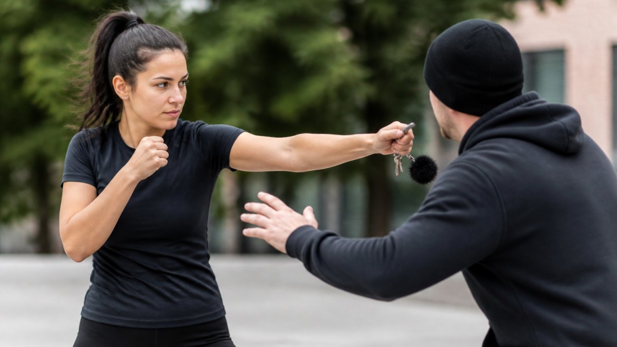 Self-Defense Keychain Training for Beginners