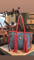 The Hayley Fringe Tote- Pre-Order Item