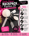🛡️ School Safety Keychain Set for Students – Personal Safety Alarm, Whistle & Emergency Seatbelt Cutter