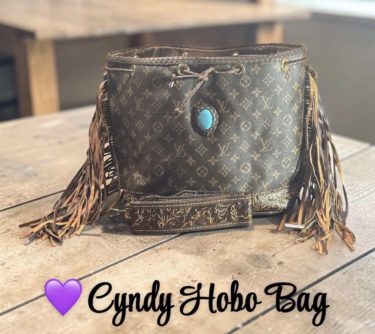Cyndy Hobo Fringe Bag – Special Order