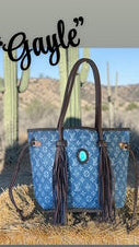 Gayle Fringe Tote- Preorder Item