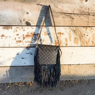 Savanna Fringe Crossbody Bag – Turquoise Concho Preorder