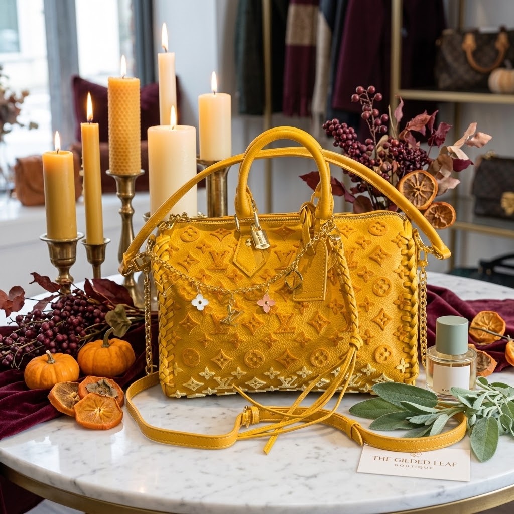 Velvet Luxe Embossed Crossbody Speedy Bag